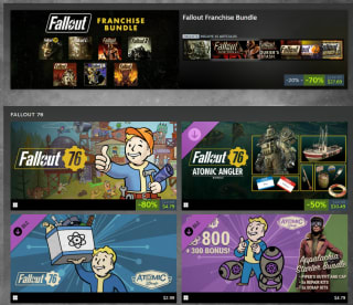 Hasta 75% de ahorro en juegos Fallout | Fallout Day: Franchise Sale | Steam