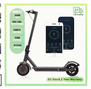 Elektrische Scooter 36V 10.5Ah 500W Motor 35KM voor €107,83 dmv code