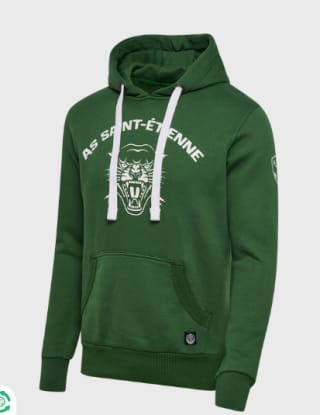 Parka AS Saint Etienne Homme Noir Manches longues - Football à 89,99€