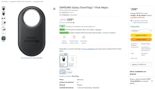 Samsung Galaxy SmartTag2 por $299 en Amazon