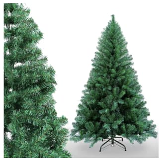 GREATOOL Árbol de Navidad Pino 120 CM Verde/Blanco por 8.14€