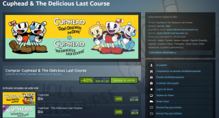 Cuphead & The Delicious Last Course por $150 | Oferta Steam
