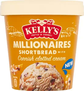 Kelly’s Millionaires Shortbread Ice Cream 425ml for £1 at Asda