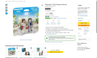 Set PLAYMOBIL Duopack Pareja de Novios por $104 | Oferta Amazon
