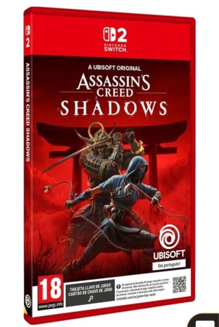 Assassin's Creed Shadows Nintendo Switch 2 por 39.99€.