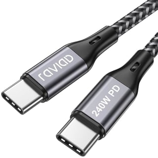 RAVIAD Cable USB C Carga Rápida 1M, 240W Cable USB C a USB C por 4,99€