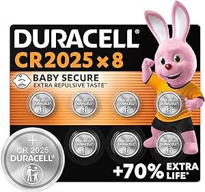 8 Piles Boutons au lithium 3V DURACELL 2025 pour 6€