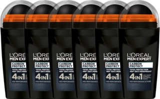 6 Stuks L’Oréal Paris Men Expert Carbon Protect Deodorant Rollers voor €11,89