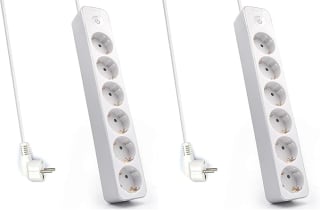 2 Regleta alimentación 6 Posiciones 16A Interruptor Encendido/Apagado por 9,80€