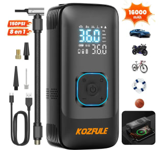 Compresor De Aire Eléctrico Inalámbrico 150psi 16000mah por $275 en Mercado Libre
