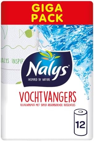 Nalys keukenpapier 12 rollen voor 7,19 euro