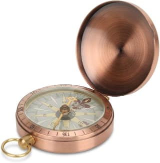 Brújula Reloj de Bolsillo Vintage por $87 | Oferta Amazon