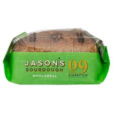 Jason's Sourdough Ciabattin Bread 580g £1.75 Clubcard Price