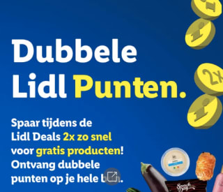Dubbele Lidl Punten sparen