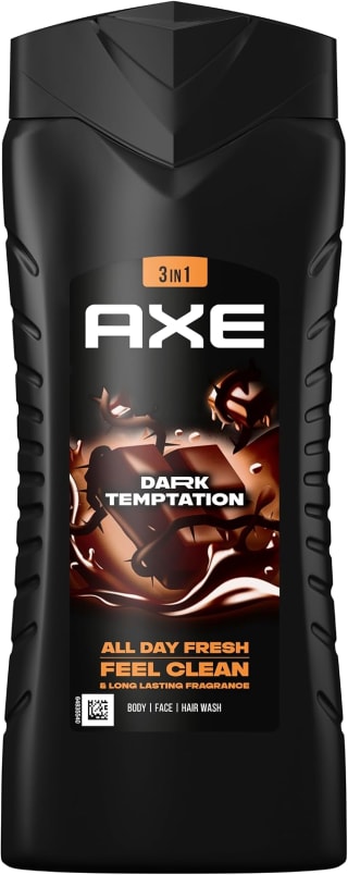 Axe Dark Temptation Gel Ducha 3 en 1 2x400ml por 3,42€