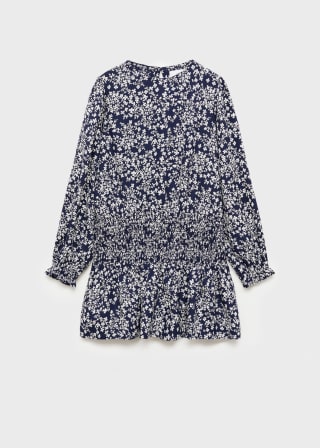 Meisjesjurk met bloemetjesprint voor €9,94 in de Mango outlet