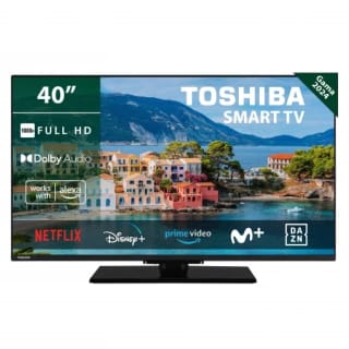 TV Toshiba 40" LED FHD Smart TV por 146.78€