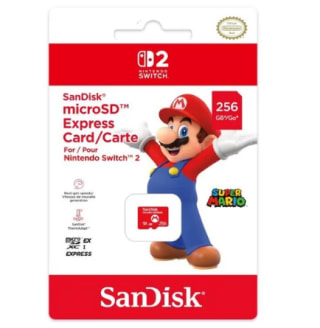 Carte mémoire Micro SD Express 256Go Sandisk à 49,90€