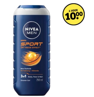 4 Nivea-producten voor €10 bij Kruidvat