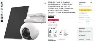EZVIZ CB8 Beveiligingscamera voor €90,30