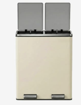 Poubelle Songmics 60 L avec 2 Compartiments à 54,99€