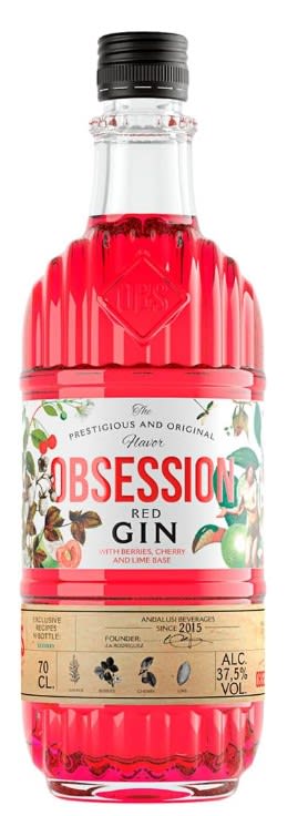 Ginebra Obsession Red 37,5º - 700 ml por 13.82€