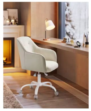 SONGMICS Silla de estudio giratoria transpirable por 57.93€