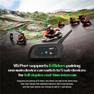 EJEAS V6 PRO intercomunicador Bluetooth auriculares para casco por 21.95€