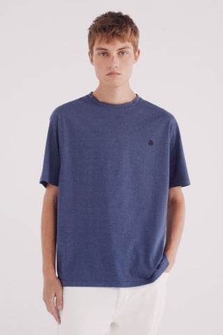T-shirt tissé à micro-rayures à 7,99€