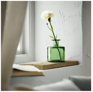 MYRMOSAIK Florero jarrón verde 12 cm por 3,99€