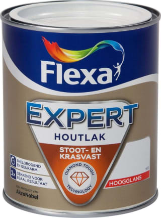 Flexa Expert Lak Hoogglans Wit 2,5 L verf voor €12,21 bij Bol