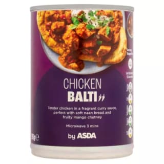 ASDA Chicken Balti Tin £0.60 In-Store Hatfield Deal