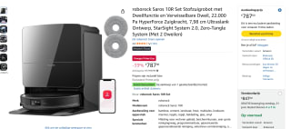Roborock Saros Robotstofzuiger voor €787