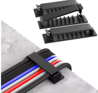 Organizador de cables, gestión de cables y soporte para cables por $909 en AliExpress