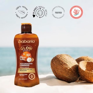 Babaria Glow Aceite Bronceador 200ml por 3,97€