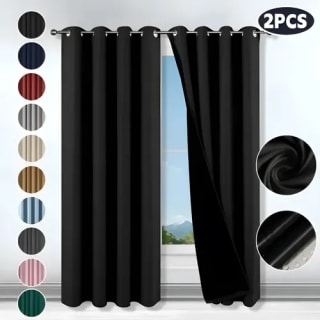 Cortina Blackout 216x160 cm por $160 | Ahorro Mercado Libre