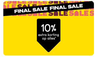 10% extra korting op bijna alles bij Leen Bakker
