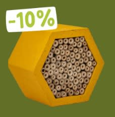 10% korting op insectenhotels bij Vivara