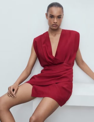 Vestido lyocell cruzado por 9.99€