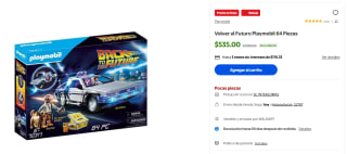 Volver al Futuro Playmobil 64 Piezas por $535 | Walmart