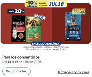 Cupón Sam's Club: 10% de Ahorro en Despensa