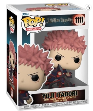 POP Funko Animation: Jujutsu Kaisen - Itadori (Black Flash) por 12.99€