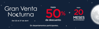 Gran Venta Nocturna en Sears | Hasta 27/4