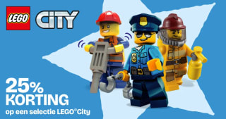 25% korting op geselecteerde Lego Marvel, Duplo, Ninjago, City, en Lego Classic