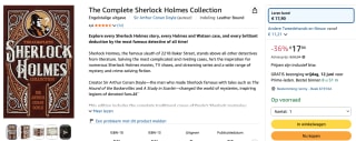 The Complete Sherlock Holmes Collection voor €17,90 bij Amazon