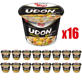 16 Nongshim Tempura Udon Noodle Soup Bowl 111 g por 6.99€