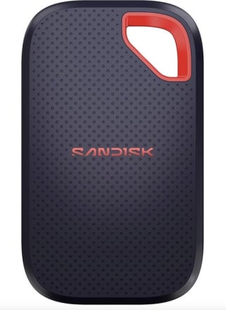 Sandisk Extreme Portable SSD (V3) 2TB Blauw bij bol.com € 280,-