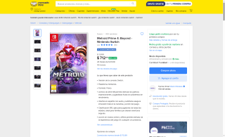 Metroid Prime 4: Beyond por $632 | Mercado Libre
