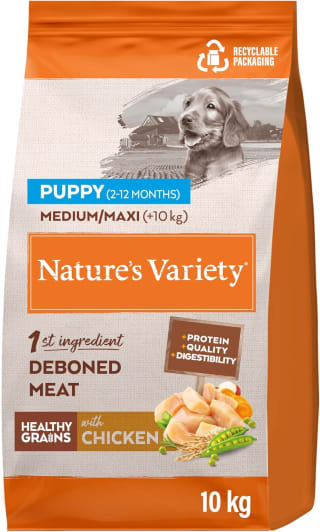 Nature's Variety Healthy Grains Pienso Perros Medium & Maxi Junior 10 kg por 23.95€