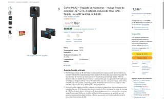 Cámara GoPro MAX2 8K con Lentes de Vidrio por $7,786 | Oferta Amazon